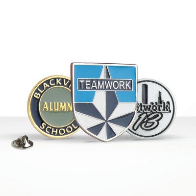 Custom Classic Lapel Pin (1 1/4")