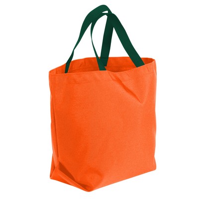 USA & Union Made 600D Poly Convention Expo Tote Bag (18"x17"x6")