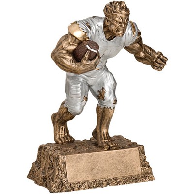 Monster Football Resin - 6 3/4" Tall