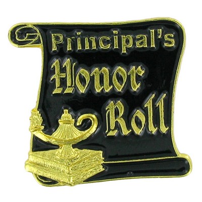 7/8" Principal's Honor Roll Lapel Pin