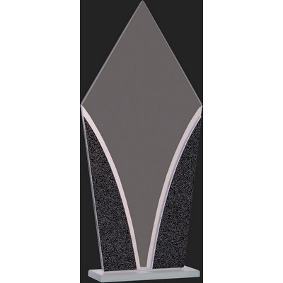 By Design - Diamond Glass Award - 10 1/2'' High