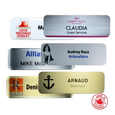 ID Sublimated Tags (3"x1")