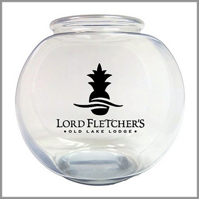 30 Oz. Drum Shaped Cocktail Bowl - Imprinted