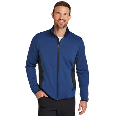 Eddie Bauer® Full-Zip Heather Stretch Fleece Jacket.