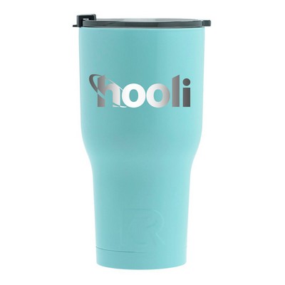 Engraved RTIC 30 Oz. Teal Stainless Steel Tumblers