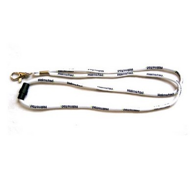 Nylon Round Cord Lanyard w/Lobster Claw Attachment Safe Break