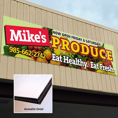 6MM Alumalite Sign - 18"x24"