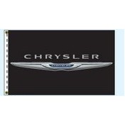 Authorized Dealer Free Flying Drape Flags (Chrysler®) (2.5' x 3.5')