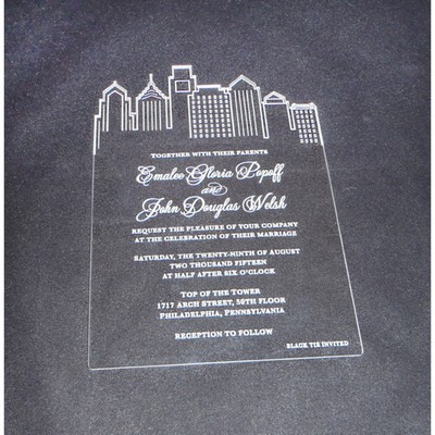 Acrylic Invitations