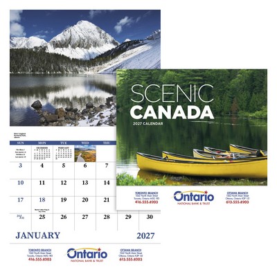 Good Value™ Scenic Canada - Stapled Calendar