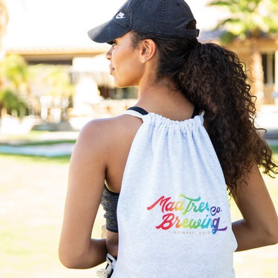 Sweatshirt Drawstring Backpack