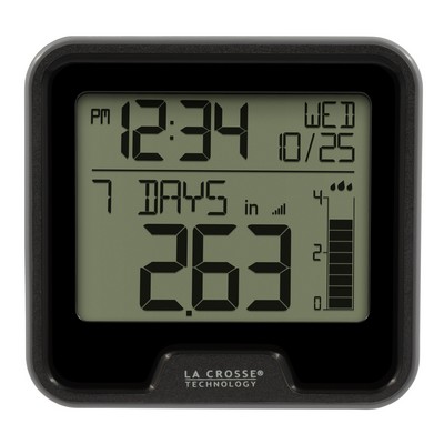 Digital Rain Gauge w/Indoor Temperature