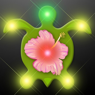 Flashing Sea Turtle Flashing Pins - BLANK