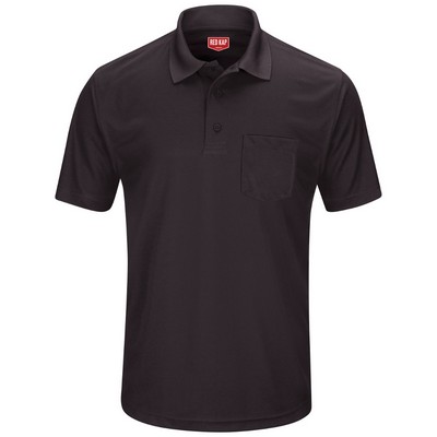 Red Kap® Men's Performance Knit Polo With Pocket