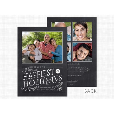 Happiest of Holidays Photo Cards