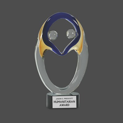Humanitarian Together Art Glass Award