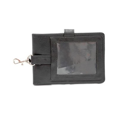 Ashlin® Designer Midnight Black Berwick Vegan Golf Card Caddy