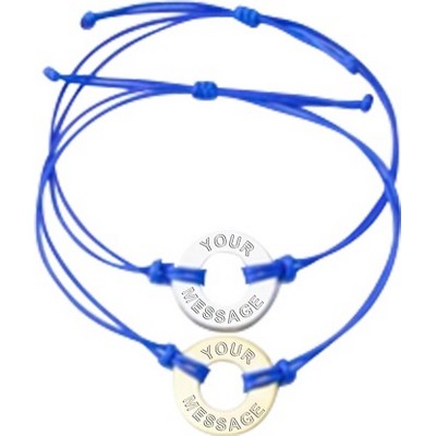 Disc Slider Bracelet