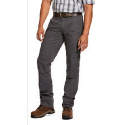 Ariat® Rebar™ M4 Made Tough DuraStretch™ Double Front Men's Rebar™ Gray Pant