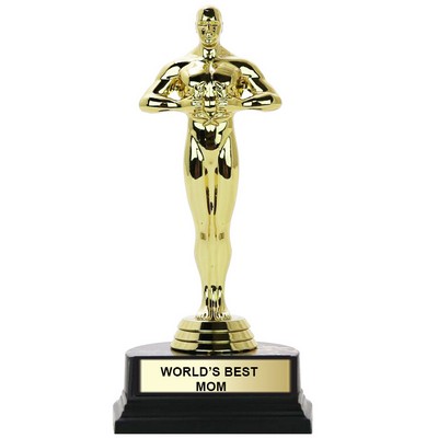 World's Best Mom Trophy- 7" Novelty Trophy