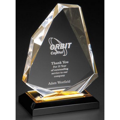 Impress Reflections Acrylic Diamond, Gold, Small (5-1/2" x 7-1/4")