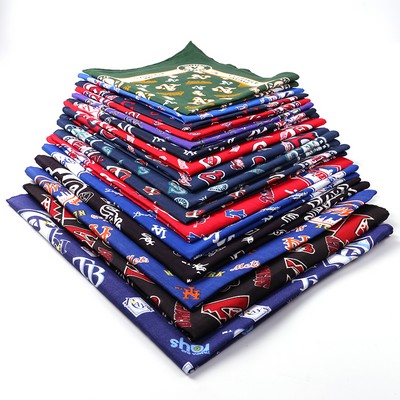 Custom Micro fiber 22x22 Bandana Cotton