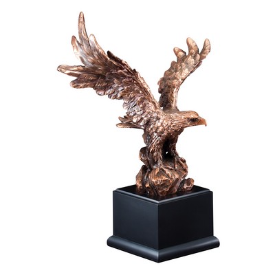 19 ½" Bronze Electroplated American Eagle Trophy