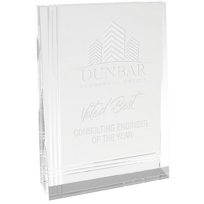 Crystal Wedge (5" x 7")