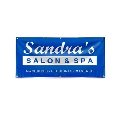 Vinyl Banner Double Sided Imprint - 36"W x 24"H