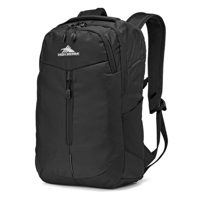 High Sierra® Black Swerve Pro Backpack