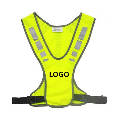 Reflective Vest Gear for Night Running & Cycling