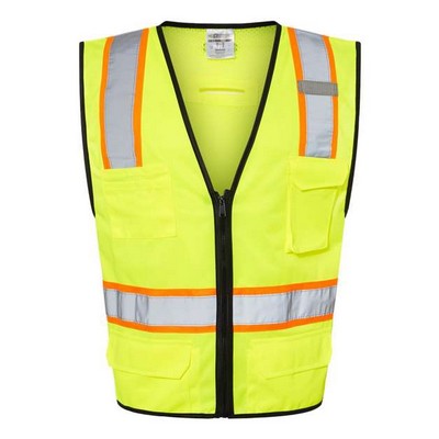 Kishigo® Unisex 6 Pocket Contrast Class 2 Vest