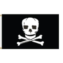 Jolly Roger Boutique Flag (3'x5')