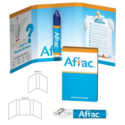 Tek Booklet with Mini Hand Sanitizer Spray Keychain