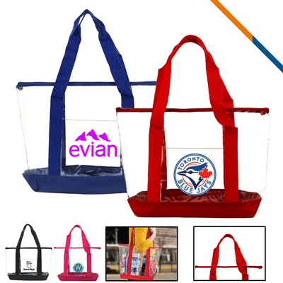 Clear Shopping Tote Bag