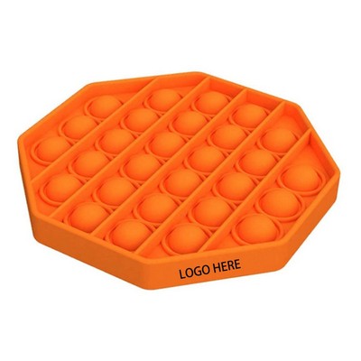 Polygon Push Pop Bubbles Game