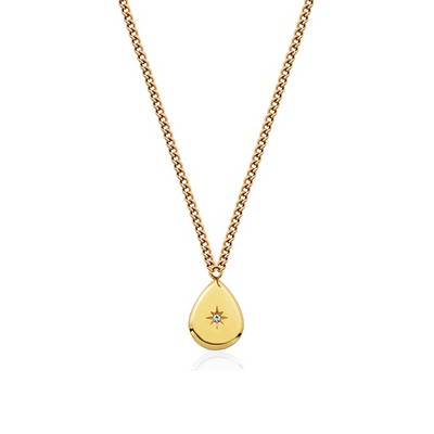 CJ Steelx Starburst Necklace - Gold