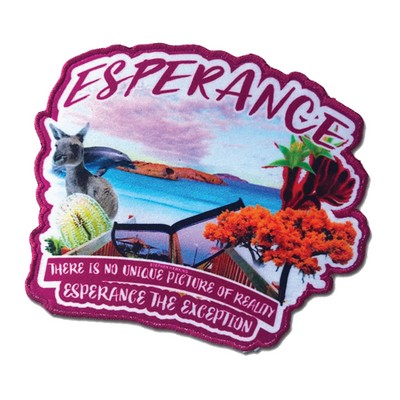 8" Dye Sublimated Patch