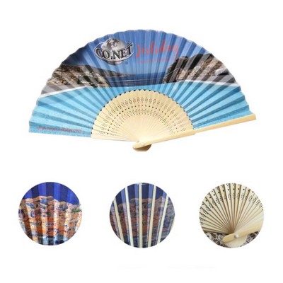 Handheld Bamboo Folding Fan