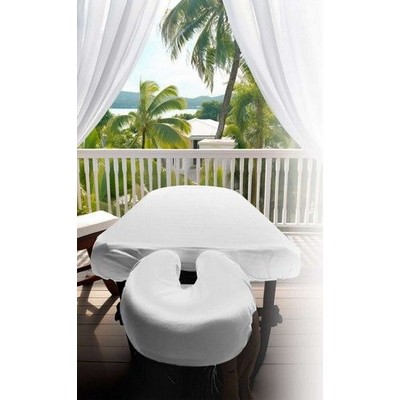 White Spa Fitted Sheet