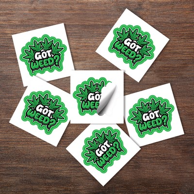 2" x 2" Kiss Cut Stickers