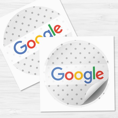 5" x 5" Circle Sticker