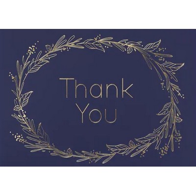 Wreath Of Thanks Card