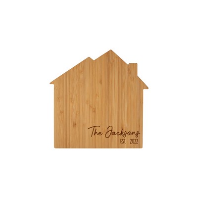 Bamboo House Cutting Board