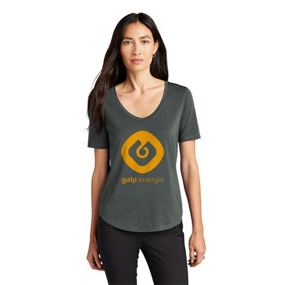 MERCER+METTLE® Women's Stretch Jersey Relaxed Scoop Shirt