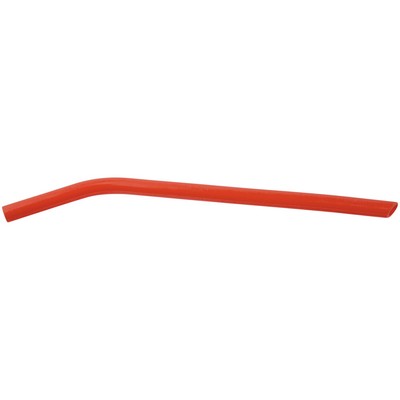 10" Red Silicone Straw