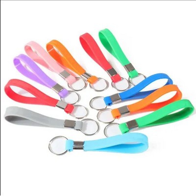 Silicone Wristband Keychain