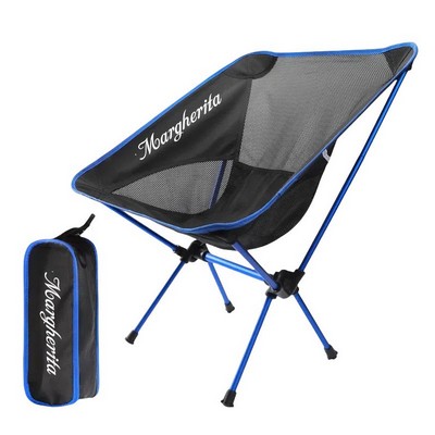 Mesh Folding Chair With Carrying Bag