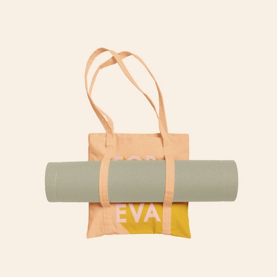 Main Squeeze Canvas/Denim Yoga Tote