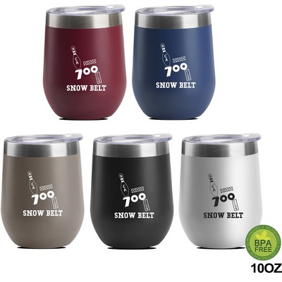 10 Oz. Stainless Steel Tumbler